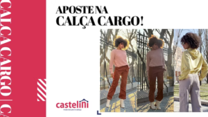 Aposte na CALÇA CARGO!